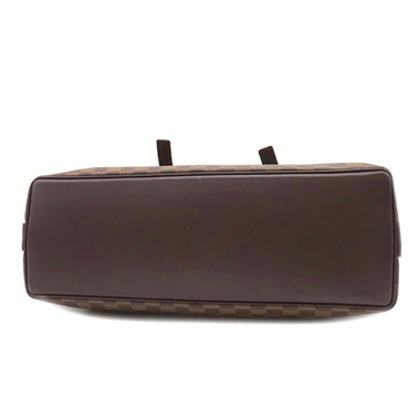 ルイヴィトン LOUIS VUITTON チェルシー N51119 ダミエエベヌ ダミエキャンバス トートバッグ ゴールド金具 茶