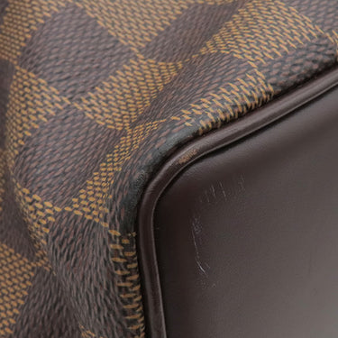 ルイヴィトン LOUIS VUITTON チェルシー N51119 ダミエエベヌ ダミエキャンバス トートバッグ ゴールド金具 茶