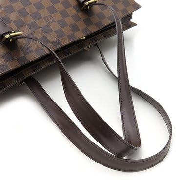 ルイヴィトン LOUIS VUITTON チェルシー N51119 ダミエエベヌ ダミエキャンバス トートバッグ ゴールド金具 茶