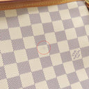 ルイヴィトン LOUIS VUITTON ディライトフル MM N41448 ダミエアズール ダミエアズールキャンバス ショルダーバッグ ゴールド金具 白