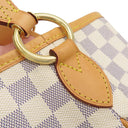 ルイヴィトン LOUIS VUITTON ディライトフル MM N41448 ダミエアズール ダミエアズールキャンバス ショルダーバッグ ゴールド金具 白