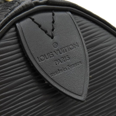 ルイヴィトン LOUIS VUITTON スピーディ25 M59032 ノワール エピレザー ハンドバッグ ゴールド金具 黒 ボストンバッグ 鍵/パドロック欠品