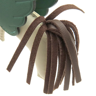 エルメス HERMES ロデオPM ペガサス クレ×ショコラ×ヴェールモワイヤン アニューミロ バッグチャーム オフホワイト こげ茶 緑