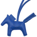 エルメス HERMES ロデオPM ブルーフランス アニューミロ バッグチャーム 青 ソーブルー