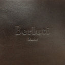 ベルルッティ BERLUTI ニノ GM クラッチ ブラウン ヴェネチアレザー クラッチバッグ シルバー金具 茶 スクリットレザー