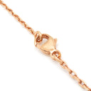 エルメス HERMES ポップアッシュ ミニ ペンダント ローズドラジェ×ピンクゴールド GP ラッカー ネックレス ローズゴールド金具 Hモチーフ