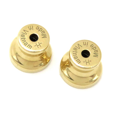 エルメス HERMES シュル メールPM ベージュ×ブラック×ゴールド GP バッファローホーン ピアス ゴールド金具