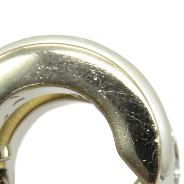 シャネル CHANEL ココマーク フープピアス AB6747 シャンパンゴールド メタル ラインストーン ピアス CCマーク