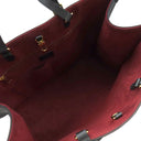 ルイヴィトン LOUIS VUITTON オンザゴーGM M45945 ブラック×ベージュ モノグラムアンプラント 2WAYバッグ ゴールド金具 黒 ハンドバッグ ショルダーバッグ