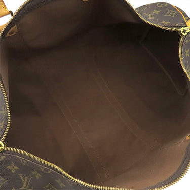 ルイヴィトン LOUIS VUITTON キーポル 50 M41426 モノグラム モノグラムキャンバス ボストンバッグ ゴールド金具 茶 鍵/パドロック/ネームタグ/ポワニエ欠品