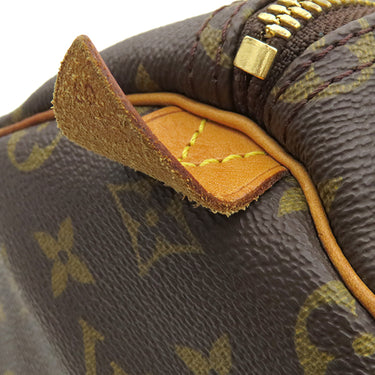ルイヴィトン LOUIS VUITTON キーポル 50 M41426 モノグラム モノグラムキャンバス ボストンバッグ ゴールド金具 茶 鍵/パドロック/ネームタグ/ポワニエ欠品