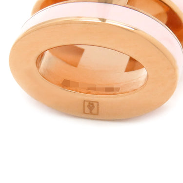 エルメス HERMES ポップアッシュ Hピアス ミニ ローズドラジェ×ピンクゴールド GP エナメル ピアス ローズゴールド金具 H型