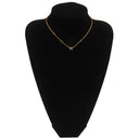 エルメス HERMES ポップアッシュ ミニ ペンダント ブラック×ピンクゴールド GP ラッカー ネックレス ローズゴールド金具 Hモチーフ