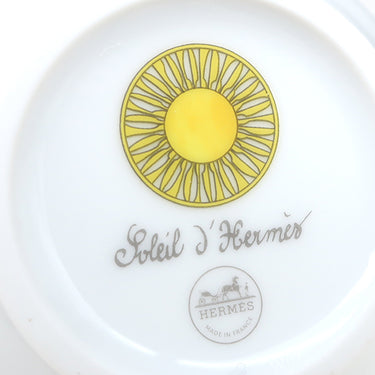 エルメス HERMES ソレイユ ドゥ エルメス P046016P イエロー 磁器 食器 黄色 マグカップ ポーセリン