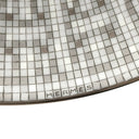 エルメス HERMES デザートプレート モザイク 24 2枚セット P035007P プラチナ 磁器 食器 新品 未使用 ポーセリン お皿