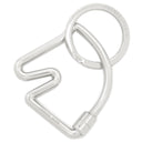 エルメス HERMES シュバル キーリング  シルバー メタル キーホルダー 馬モチーフ