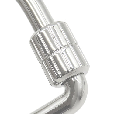 エルメス HERMES シュバル キーリング  シルバー メタル キーホルダー 馬モチーフ