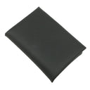 エルメス HERMES カルヴィ デュオ ブラック ヴォーエプソン カードケース シルバー金具 新品 未使用 黒