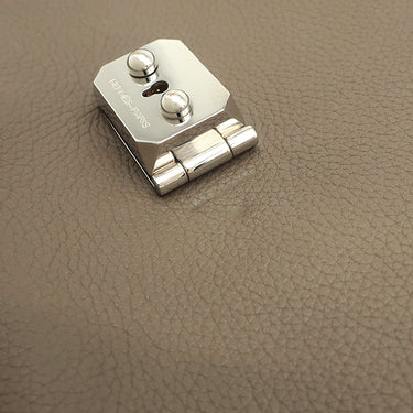 エルメス HERMES サックアデペッシュ 27 エトゥープ トゴ ビジネスバッグ シルバー金具 グレージュ ハンドバッグ