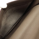 エルメス HERMES サックアデペッシュ 27 エトゥープ トゴ ビジネスバッグ シルバー金具 グレージュ ハンドバッグ