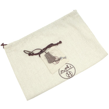 エルメス HERMES サックアデペッシュ 27 エトゥープ トゴ ビジネスバッグ シルバー金具 グレージュ ハンドバッグ