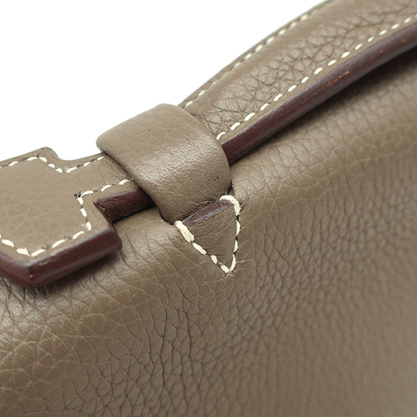 エルメス HERMES サックアデペッシュ 27 エトゥープ トゴ ビジネス