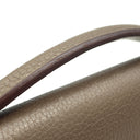 エルメス HERMES サックアデペッシュ 27 エトゥープ トゴ ビジネスバッグ シルバー金具 グレージュ ハンドバッグ