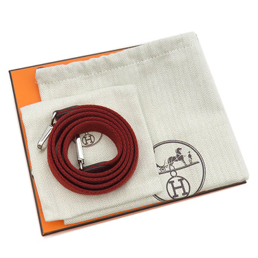 エルメス HERMES エヴリンTPM ルージュアッシュ トリヨンクレマンス ショルダーバッグ シルバー金具 新品 未使用 赤