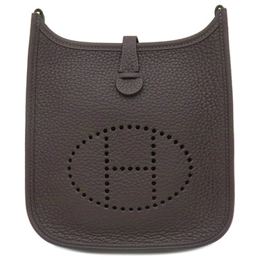 エルメス HERMES エヴリンTPM アマゾン ジグザグ エベンヌ トリヨンクレマンス ショルダーバッグ ゴールド金具 新品 未使用 こげ茶