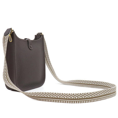 エルメス HERMES エヴリンTPM アマゾン ジグザグ エベンヌ トリヨンクレマンス ショルダーバッグ ゴールド金具 新品 未使用 こげ茶