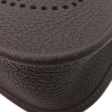 エルメス HERMES エヴリンTPM アマゾン ジグザグ エベンヌ トリヨンクレマンス ショルダーバッグ ゴールド金具 新品 未使用 こげ茶