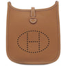 エルメス HERMES エヴリンTPM ゴールド トリヨンクレマンス ショルダーバッグ シルバー金具 新品 未使用 茶