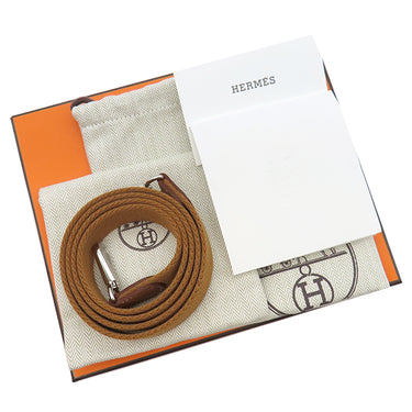 エルメス HERMES エヴリンTPM ゴールド トリヨンクレマンス ショルダーバッグ シルバー金具 新品 未使用 茶