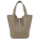 エルメス HERMES ピコタンロックMM  エトゥープ トリヨンクレマンス ハンドバッグ ゴールド金具 新品 未使用 グレージュ