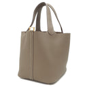 エルメス HERMES ピコタンロックMM  エトゥープ トリヨンクレマンス ハンドバッグ ゴールド金具 新品 未使用 グレージュ