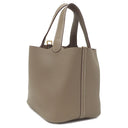 エルメス HERMES ピコタンロックMM  エトゥープ トリヨンクレマンス ハンドバッグ ゴールド金具 新品 未使用 グレージュ