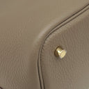 エルメス HERMES ピコタンロックMM  エトゥープ トリヨンクレマンス ハンドバッグ ゴールド金具 新品 未使用 グレージュ