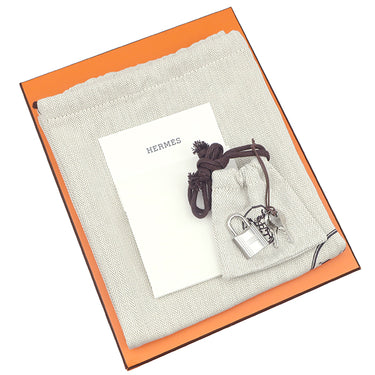 エルメス HERMES ピコタンロックPM ゴールド トリヨンクレマンス ハンドバッグ シルバー金具 新品 未使用 茶