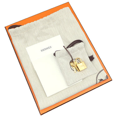 エルメス HERMES ピコタンロックPM ゴールド トリヨンクレマンス ハンドバッグ ゴールド金具 新品 未使用 茶