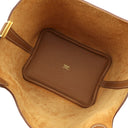 エルメス HERMES ピコタンロックPM ゴールド トリヨンクレマンス ハンドバッグ ゴールド金具 新品 未使用 茶