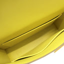エルメス HERMES ヴェルーミニ ジョーヌシトロン シェーブル ショルダーバッグ ゴールド金具 黄