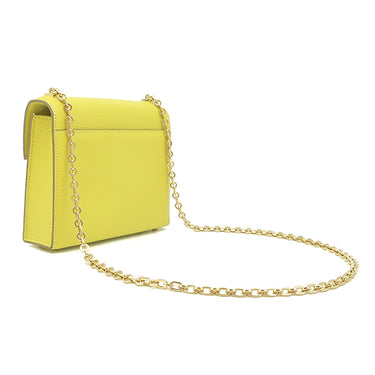 エルメス HERMES ヴェルーミニ ジョーヌシトロン シェーブル ショルダーバッグ ゴールド金具 黄