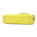 エルメス HERMES ヴェルーミニ ジョーヌシトロン シェーブル ショルダーバッグ ゴールド金具 黄