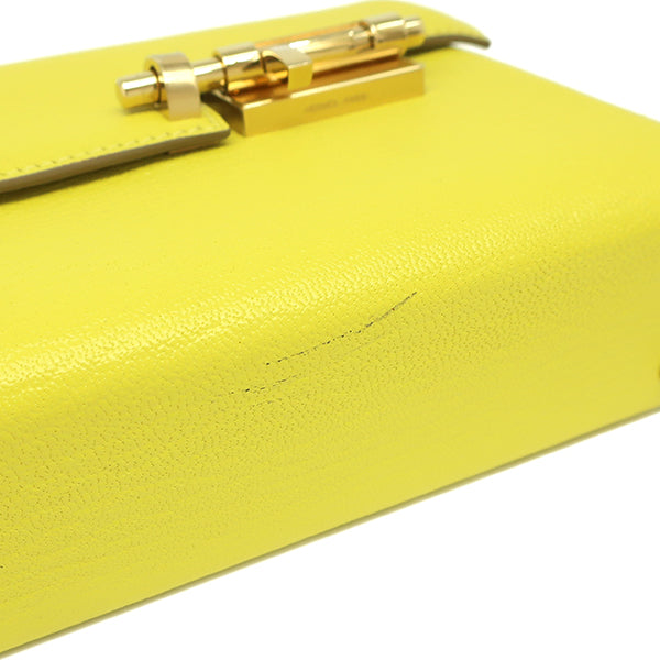 エルメス HERMES ヴェルーミニ ジョーヌシトロン シェーブル