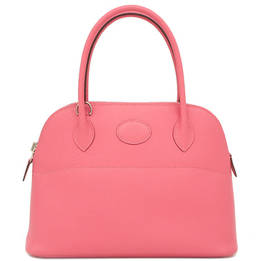 エルメス HERMES ボリード27 ローズアザレ ヴォーエプソン 2WAYバッグ シルバー金具 ショルダー