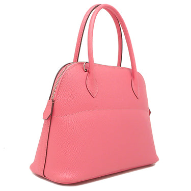 エルメス HERMES ボリード27 ローズアザレ ヴォーエプソン 2WAYバッグ シルバー金具 ショルダー