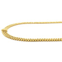 ルイヴィトン LOUIS VUITTON コリエ エセンシャル Vスキン M00635 ゴールド GP ネックレス