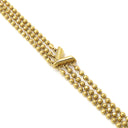 ルイヴィトン LOUIS VUITTON コリエ エセンシャル Vスキン M00635 ゴールド GP ネックレス