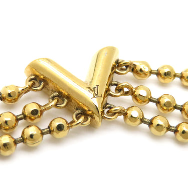 ルイヴィトン LOUIS VUITTON ブラスレ エセンシャル V スキン M00636 ゴールド GP ブレスレット