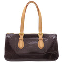 ルイヴィトン LOUIS VUITTON ローズウッド アヴェニュー M93510 アマラント モノグラムヴェルニ ハンドバッグ ゴールド金具 赤紫 ショルダー 肩掛け